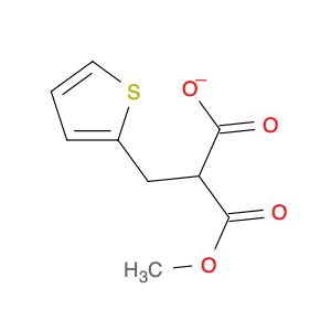 Propanedioic acid, 2-(2-thienylmethyl)-, 1-methyl ester