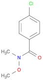 Benzamide, 4-chloro-N-methoxy-N-methyl-