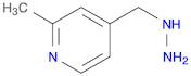 Pyridine, 4-(hydrazinylmethyl)-2-methyl-