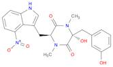 2,5-Piperazinedione, 3-hydroxy-3-[(3-hydroxyphenyl)methyl]-1,4-dimethyl-6-[(4-nitro-1H-indol-3-yl)…