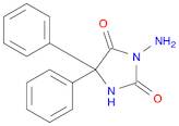 2,4-Imidazolidinedione, 3-amino-5,5-diphenyl-