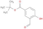 Benzoic acid, 3-formyl-4-hydroxy-, 1,1-dimethylethyl ester