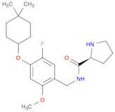 2-PyrrolidinecarboxaMide, N-[[4-[(4,4-diMethylcyclohexyl)oxy]-5-fluoro-2-Methoxyphenyl]Methyl]-, (…