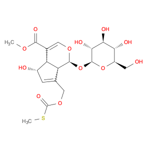 Cyclopenta[c]pyran-4-carboxylic acid, 1-(β-D-glucopyranosyloxy)-1,4a,5,7a-tetrahydro-5-hydroxy-7-[…