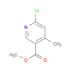 3-Pyridinecarboxylic acid, 6-chloro-4-methyl-, methyl ester