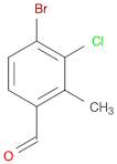 Benzaldehyde, 4-bromo-3-chloro-2-methyl-