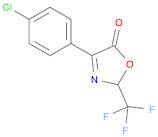 5(2H)-Oxazolone, 4-(4-chlorophenyl)-2-(trifluoromethyl)-