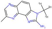 3H-Imidazo[4,5-f]quinoxalin-2-amine, 8-methyl-3-(methyl-d3)- (9CI)