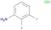 Benzenamine, 3-fluoro-2-iodo-, hydrochloride (1:1)