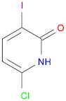 2(1H)-Pyridinone, 6-chloro-3-iodo-