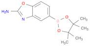 2-Benzoxazolamine, 5-(4,4,5,5-tetramethyl-1,3,2-dioxaborolan-2-yl)-