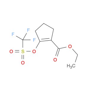 Ethyl 2-(trifluoromethylsulfonyloxy)cyclopent-1-enecarboxylate