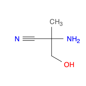 Propanenitrile, 2-amino-3-hydroxy-2-methyl-