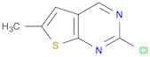 Thieno[2,3-d]pyrimidine, 2-chloro-6-methyl-