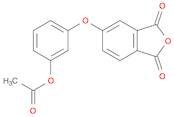 1,3-Isobenzofurandione, 5-[3-(acetyloxy)phenoxy]-