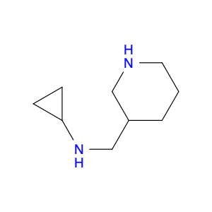 3-Piperidinemethanamine, N-cyclopropyl-