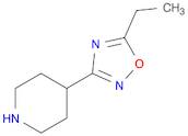 Piperidine, 4-(5-ethyl-1,2,4-oxadiazol-3-yl)-