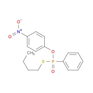 Phosphonothioic acid, phenyl-, S-butyl O-(4-nitrophenyl) ester (9CI)