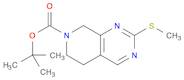 Pyrido[3,4-d]pyrimidine-7(6H)-carboxylic acid, 5,8-dihydro-2-(methylthio)-, 1,1-dimethylethyl ester