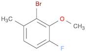 Benzene, 2-bromo-4-fluoro-3-methoxy-1-methyl-