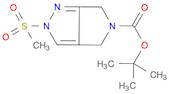 Pyrrolo[3,4-c]pyrazole-5(4H)-carboxylic acid, 2,6-dihydro-2-(methylsulfonyl)-, 1,1-dimethylethyl e…