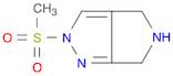 Pyrrolo[3,4-c]pyrazole, 2,4,5,6-tetrahydro-2-(methylsulfonyl)-