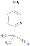 2-Pyridineacetonitrile, 5-amino-α,α-dimethyl-