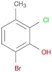 Phenol, 6-bromo-2-chloro-3-methyl-