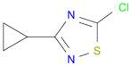 1,2,4-Thiadiazole, 5-chloro-3-cyclopropyl-