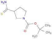 1-Pyrrolidinecarboxylic acid, 3-(aminothioxomethyl)-, 1,1-dimethylethyl ester