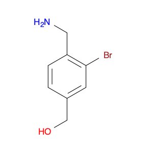 Benzenemethanol, 4-(aminomethyl)-3-bromo-