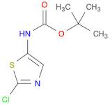 Carbamic acid, N-(2-chloro-5-thiazolyl)-, 1,1-dimethylethyl ester