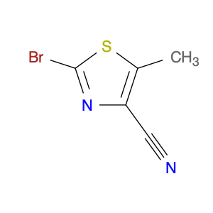 4-Thiazolecarbonitrile, 2-bromo-5-methyl-