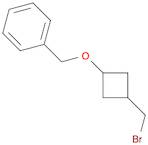 Benzene, [[[3-(bromomethyl)cyclobutyl]oxy]methyl]-