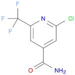 4-Pyridinecarboxamide, 2-chloro-6-(trifluoromethyl)-