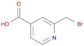 4-Pyridinecarboxylic acid, 2-(broMoMethyl)-