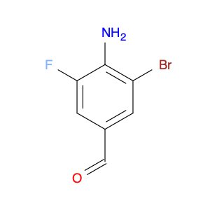4-Amino-3-bromo-5-fluorobenzaldehyde