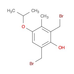 Phenol, 2,6-bis(bromomethyl)-3-methyl-4-(1-methylethoxy)-