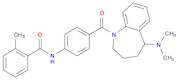 Benzamide, N-[4-[[5-(dimethylamino)-2,3,4,5-tetrahydro-1H-1-benzazepin-1-yl]carbonyl]phenyl]-2-m...