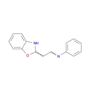 Benzenamine, N-[2-(2(3H)-benzoxazolylidene)ethylidene]-