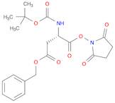 L-Aspartic acid, N-[(1,1-dimethylethoxy)carbonyl]-, 1-(2,5-dioxo-1-pyrrolidinyl) 4-(phenylmethyl) …