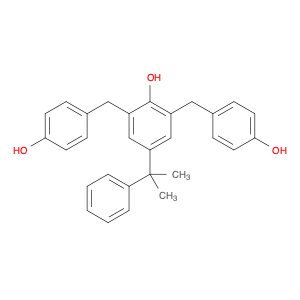 Phenol, 2,6-bis[(4-hydroxyphenyl)methyl]-4-(1-methyl-1-phenylethyl)-