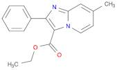 Imidazo[1,2-a]pyridine-3-carboxylic acid, 7-methyl-2-phenyl-, ethyl ester