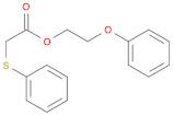 Acetic acid, 2-(phenylthio)-, 2-phenoxyethyl ester