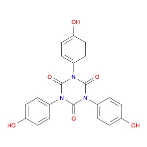 1,3,5-Triazine-2,4,6(1H,3H,5H)-trione, 1,3,5-tris(4-hydroxyphenyl)-