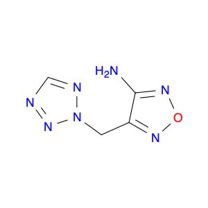 1,2,5-Oxadiazol-3-amine, 4-(2H-tetrazol-2-ylmethyl)-