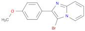 Imidazo[1,2-a]pyridine, 3-bromo-2-(4-methoxyphenyl)-