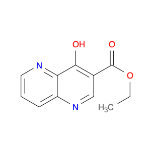 1,5-Naphthyridine-3-carboxylic acid, 4-hydroxy-, ethyl ester