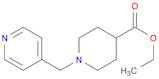 4-Piperidinecarboxylic acid, 1-(4-pyridinylmethyl)-, ethyl ester