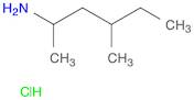 2-Hexanamine, 4-methyl-, hydrochloride (1:1)